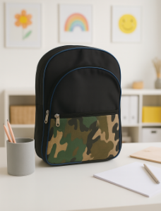 Cartable scolaire « Landi Eco » – Noir